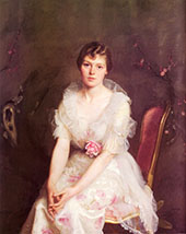 Portrait of Louise Converse By William Paxton
