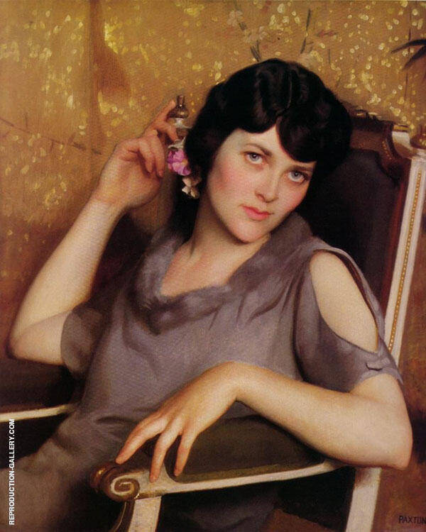 Pretty Girl by William M Paxton | Oil Painting Reproduction
