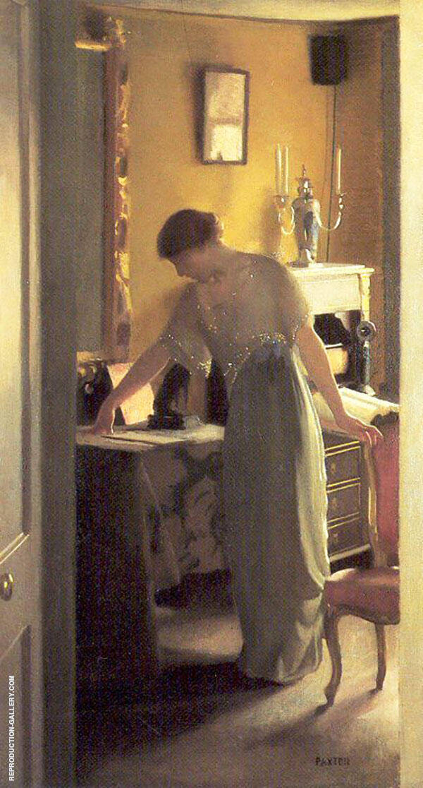 The Other Room by William M Paxton | Oil Painting Reproduction