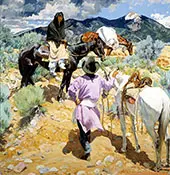 At Rest 1926 By Walter Ufer