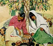 Autumn 1919 By Walter Ufer