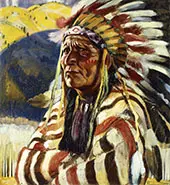 Chief Thundercloud By Walter Ufer