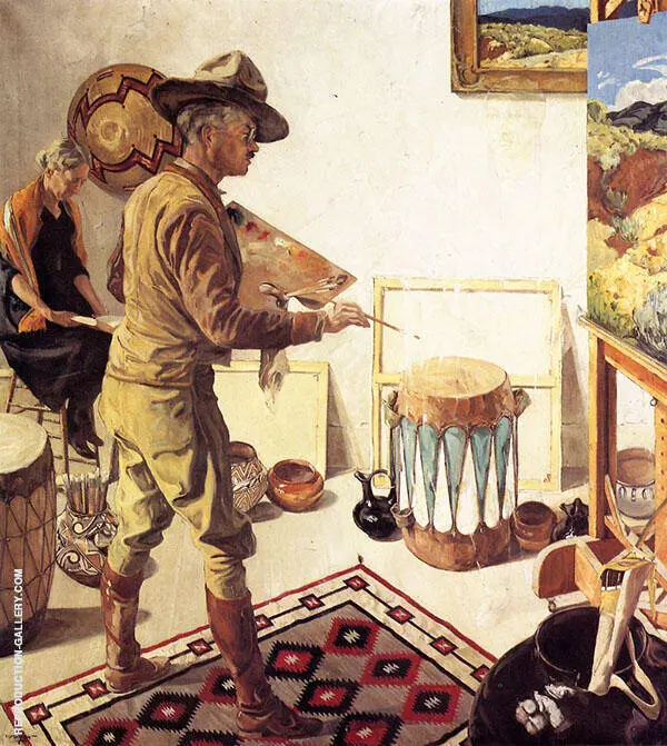 Fantasies 1922 By Walter Ufer