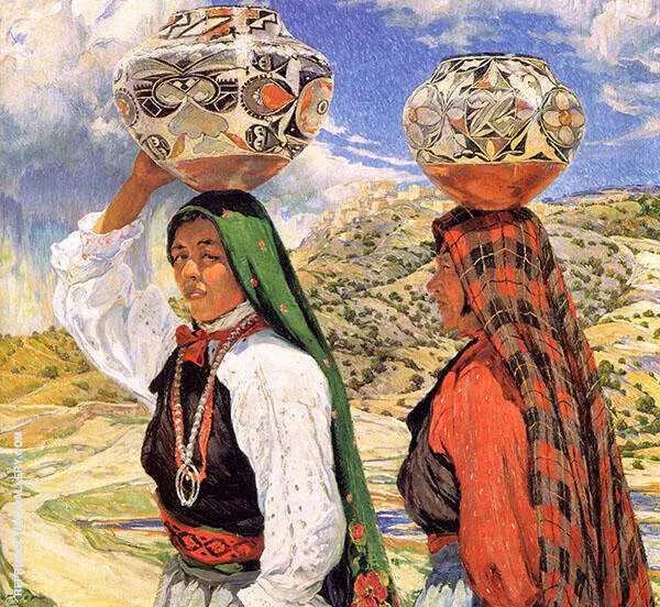 Her Daughter By Walter Ufer