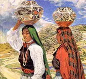 Her Daughter By Walter Ufer