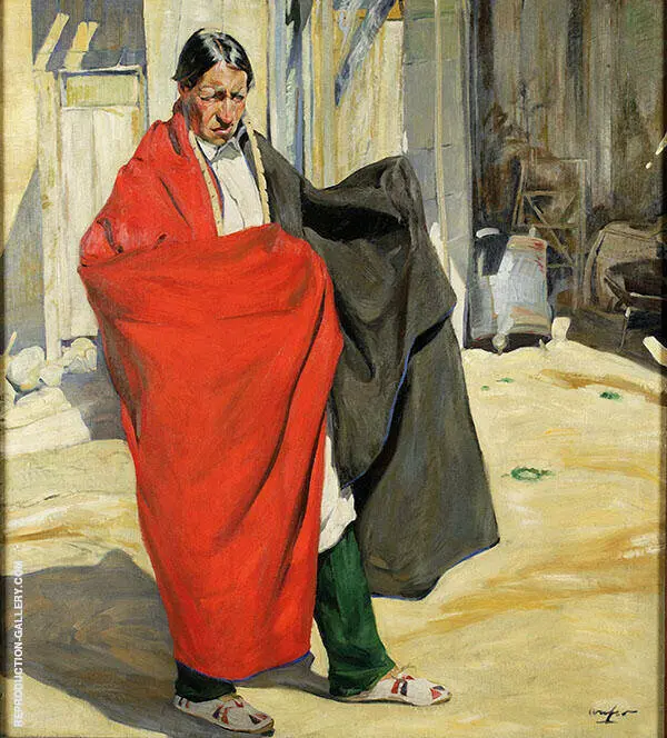 Jim 1918 By Walter Ufer