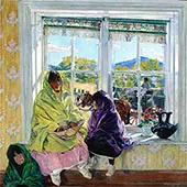 Luzanna and Her Sisters 1920 By Walter Ufer