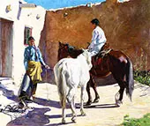 Making Ready 1917 By Walter Ufer