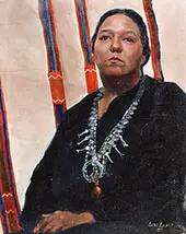 Navajo Woman By Walter Ufer