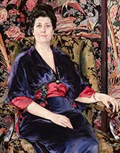 Portrait of Mrs Walter Wardrop By Walter Ufer