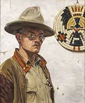 Self Portrait 1920 By Walter Ufer