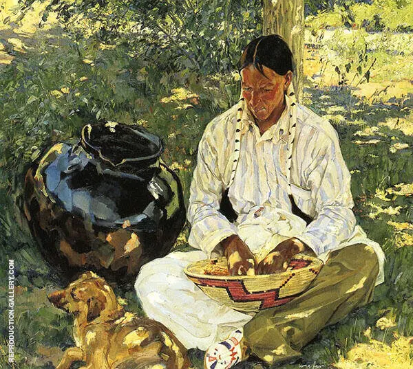 Sunspots 1919 By Walter Ufer