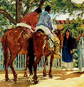 The Callers By Walter Ufer
