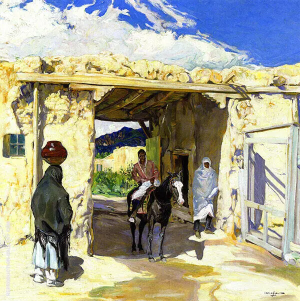 The Gateway 1918 By Walter Ufer