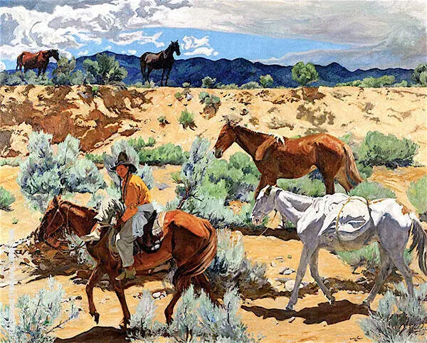 The Southwest 1930 By Walter Ufer