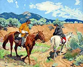 The Yellow Shirt 1921 By Walter Ufer