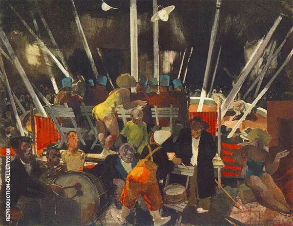 Circus 1935 By Vilmos aba-Novak