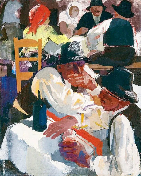 Drinkers By Vilmos aba-Novak