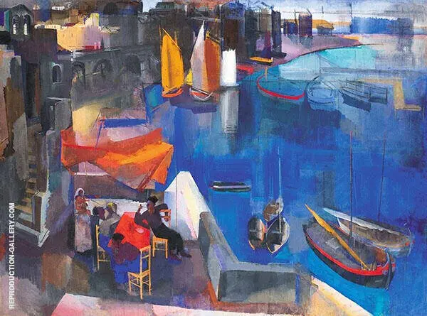 Harbor By Vilmos aba-Novak