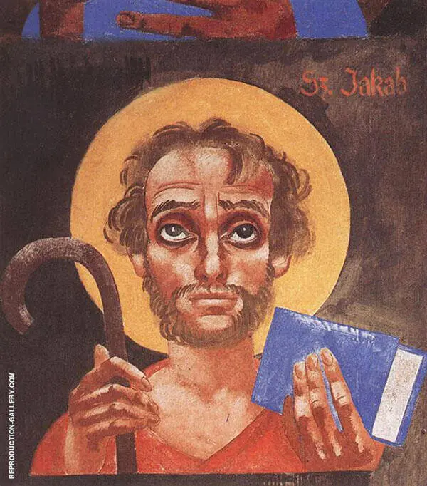 Last Judgment detail 1933 By Vilmos aba-Novak