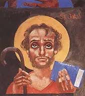 Last Judgment detail 1933 By Vilmos aba-Novak