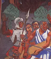 Last Judgment detail 2 1933 By Vilmos aba-Novak