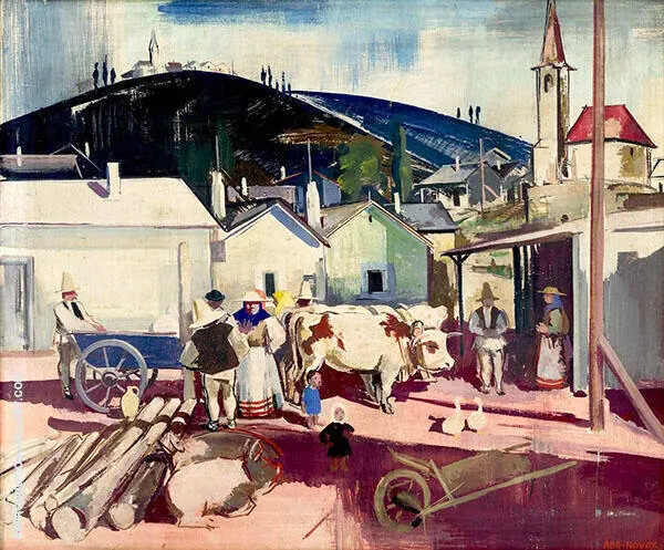 Mexico Countryside By Vilmos aba-Novak