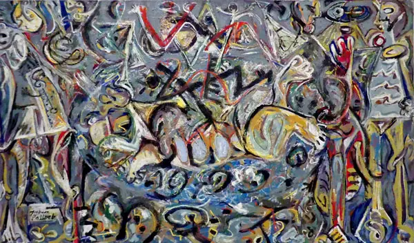 Pasiphae 1948 By Jackson Pollock (Inspired By)