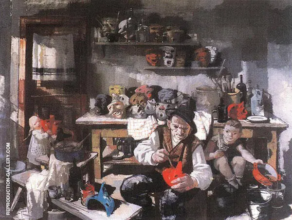 The Mask Maker 1941 By Vilmos aba-Novak