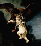 The Abduction of Ganymede By Rembrandt Van Rijn