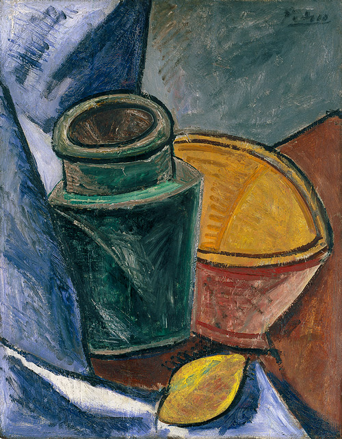 Still Life With Lemons 1907 by Pablo Picasso | Oil Painting Reproduction