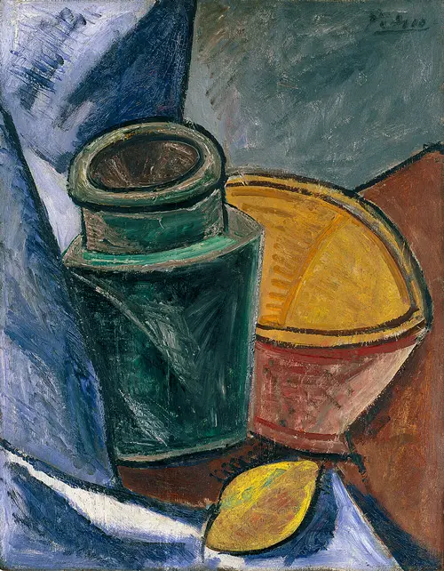 Still Life With Lemons 1907 By Pablo Picasso