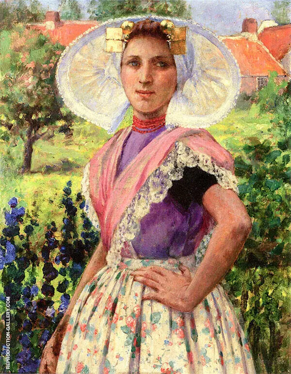 A Zeeland Peasant By George Hitchcock