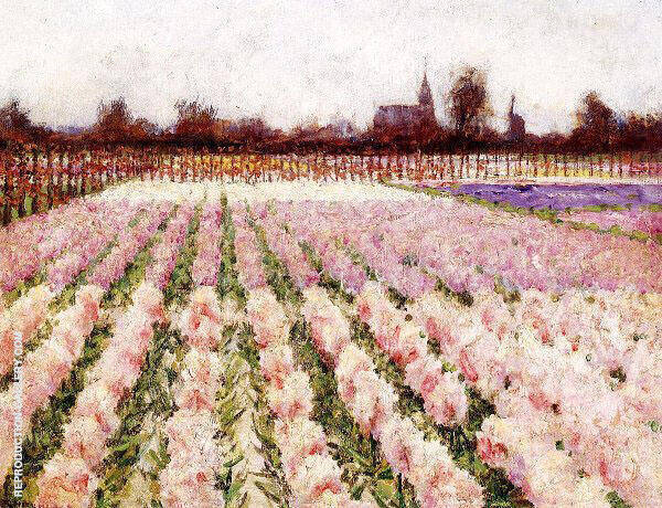 Field of Flowers 2 by George Hitchcock | Oil Painting Reproduction