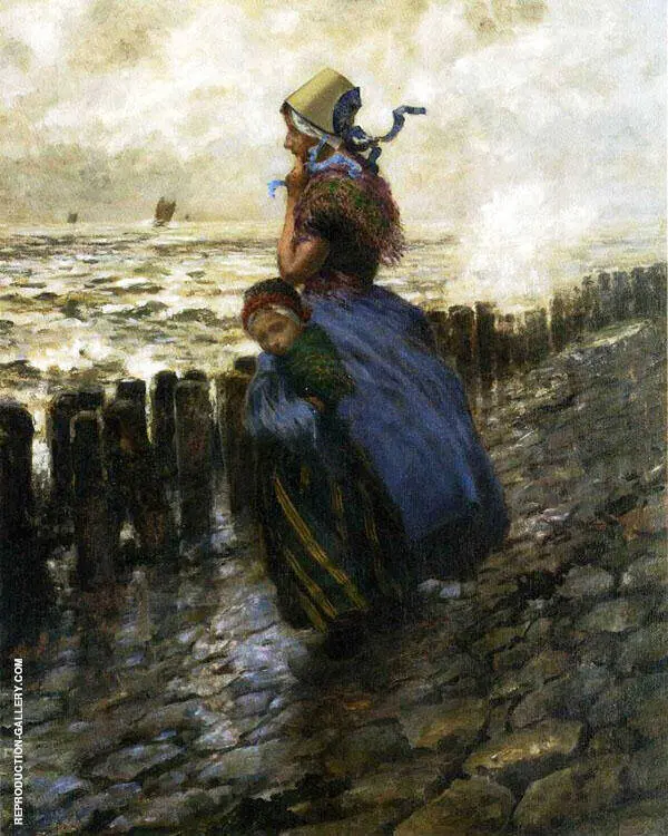 Looking Out to Sea By George Hitchcock