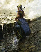 Looking Out to Sea By George Hitchcock