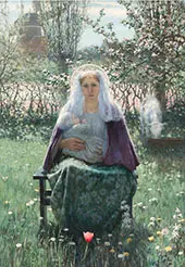 The Blessed Mother By George Hitchcock