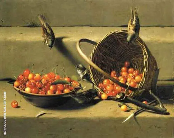 The Cherry Thieves By George Hitchcock
