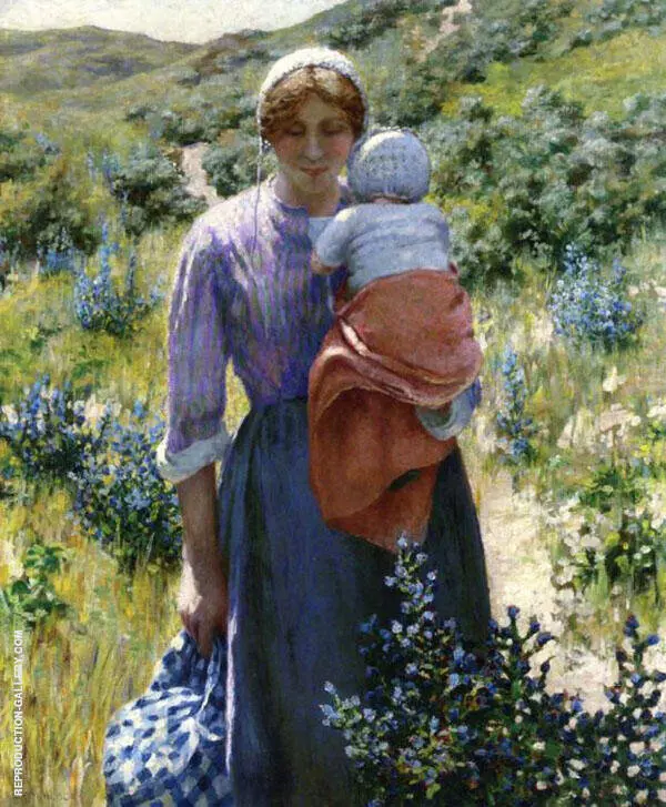 The Wayfarers 1890 By George Hitchcock