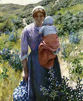 The Wayfarers 1890 By George Hitchcock