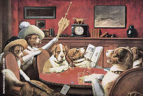 Sitting up with a Sick Friend By Cassius Marcellus Coolidge