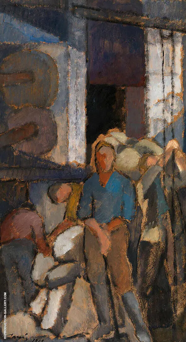 At The Factory By Alvar Cawen