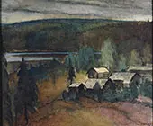 Farm in The Wilderness 1929 By Alvar Cawen