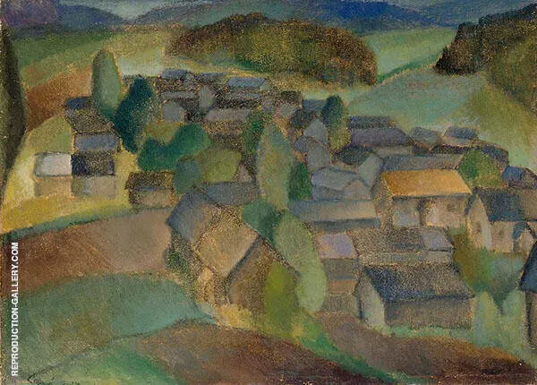 Landscape from France By Alvar Cawen
