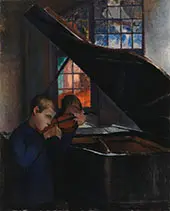 The Grand Piano 1925 By Alvar Cawen