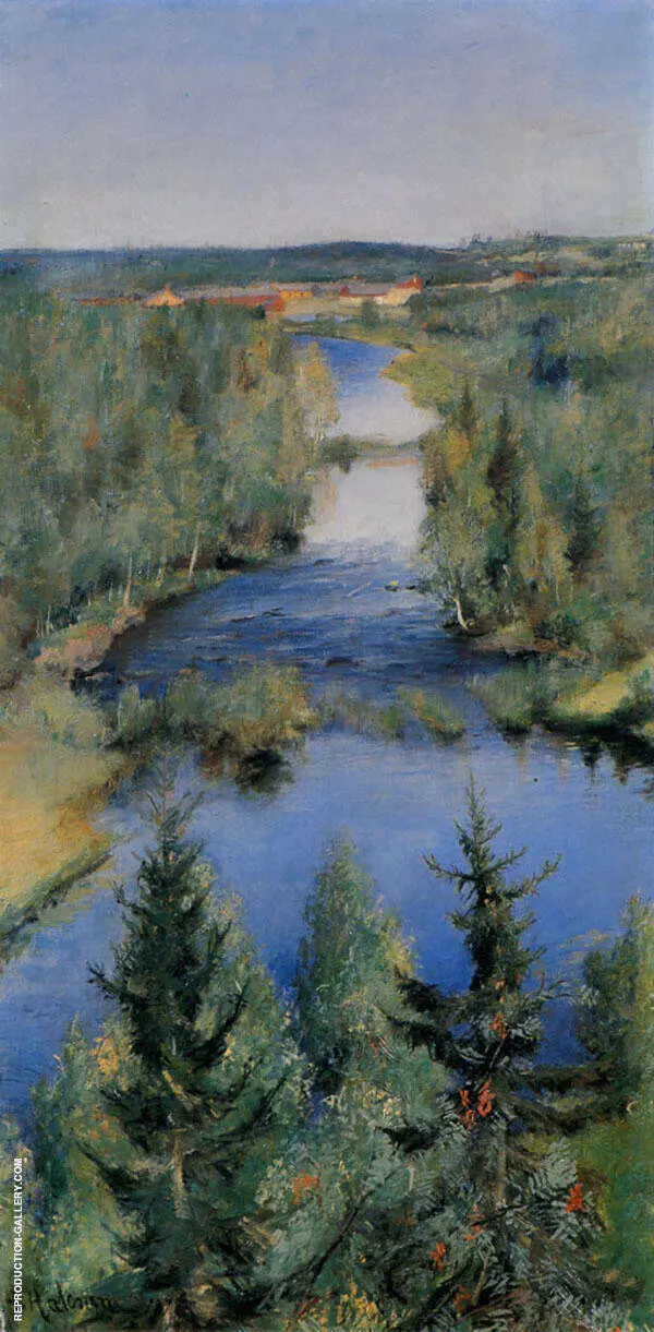 Late Summer 1892 By Pekka Halonen