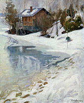 Late Winter 1909 By Pekka Halonen