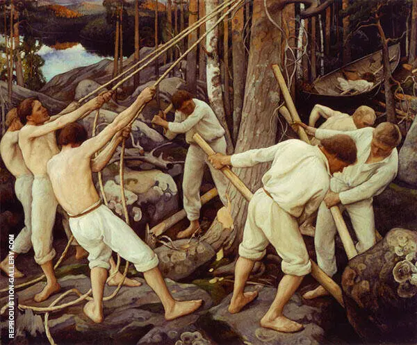 Pioneers of Karelia 1900 By Pekka Halonen