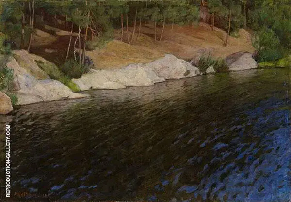 Rivier Bank 1897 By Pekka Halonen