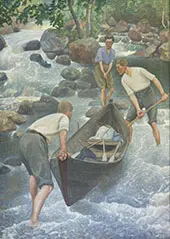 Summer Sports 1922 By Pekka Halonen